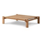 Featuring Marcia French Oak Square Coffee Table by Four Hands at Amethyst Home. Designed by Thomas Bina and Ronald Sasson, a design partnership blending both modern minimalist and Brazilian influences. Crafted from natural reclaimed French oak with overstated joint details. Rounded edges bring a soft, playful feel to the entire piece.Overall Dimensions: 50"W x . Amethyst Home provides interior design, new home construction design consulting, vintage area rugs, and lighting in the Omaha metro area.