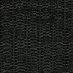 Featuring Maven Faux Black Outdoor Swivel Chair by Four Hands at Amethyst Home. Sustainably made with zero waste, luxurious Italian upholstery places a new and unique spin on indoor/outdoor seating, offering soft, durable fabric that's highly resistant to sun, stains, mold and abrasion. Shell framing in black faux-hyacinth weaves for extra texture atop a 360-d. Amethyst Home provides interior design, new home construction design consulting, vintage area rugs, and lighting in the Dallas metro area.