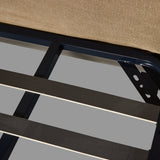 Featuring Meryl Broadway Canvas Slipcover Bed by Four Hands at Amethyst Home. Inspired by the curved silhouette of the camel-back sofa, this classic shape is updated with the casual look of a slipcover. Slipcovered styles are fully removable and machine-washable for easy care.KingOverall Dimensions: 86.50"w x 89.00"d x 52.50"hWeight: 217.59 lbsQueenOverall Dimensions: 70.00"w x 89. Amethyst Home provides interior design, new construction, custom furniture, and area rugs in the Monterey metro area.