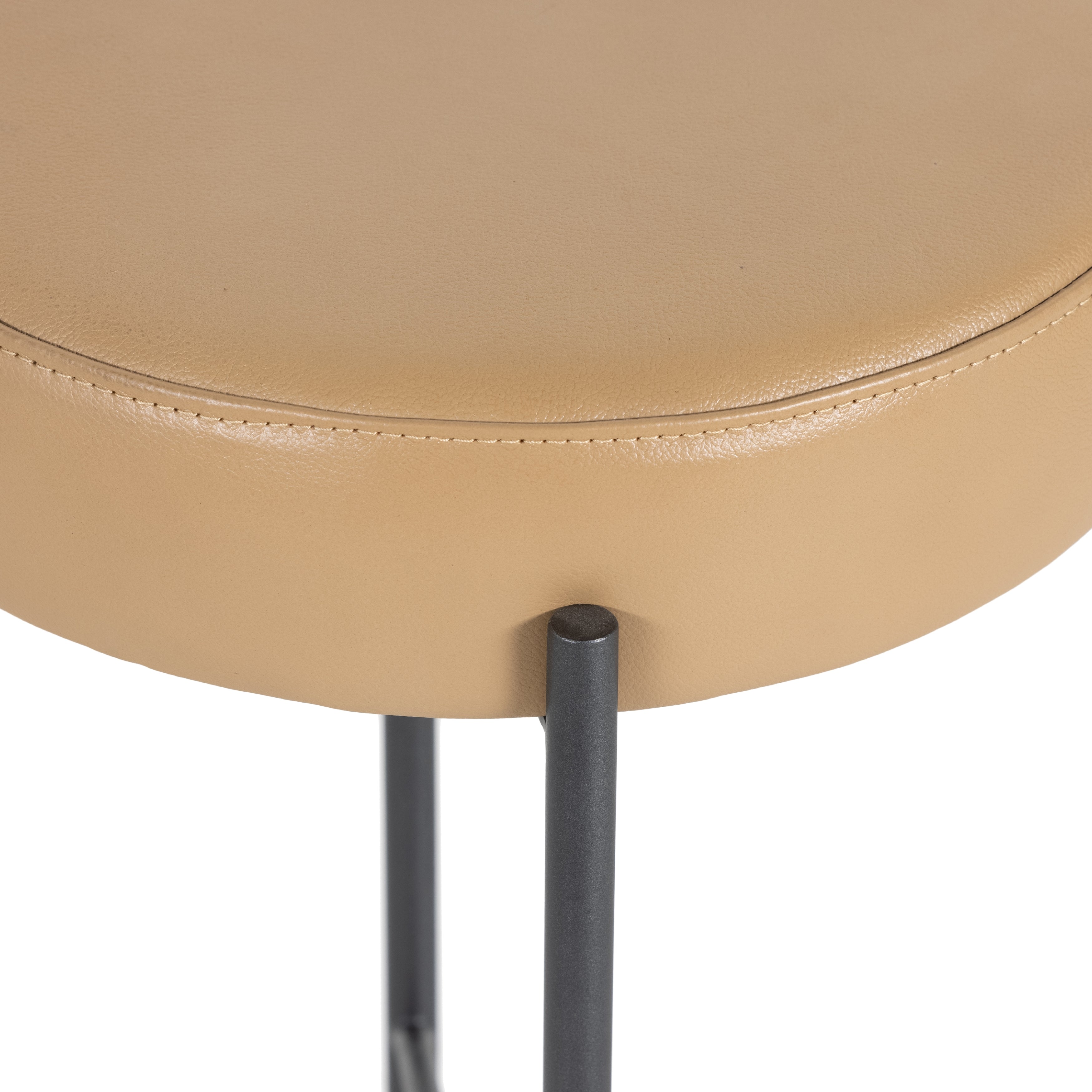 Featuring Nocona Natural Leather-Bar Stool by Four Hands at Amethyst Home. Modern minimalist to a T. Slim and airy, gunmetal-finished iron legs form a cradle-style frame for tan top-grain leather seating, perfectly sized for the bar.Overall Dimensions: 17.50"W x 17.50"L x 30"H
Collection: SevillaColors: Gunmetal ,Natural LeatherMaterials: Iron ,Top Grain Leather Weight: 9.7 lbsSeat . Amethyst Home provides interior design, new construction, custom furniture, and area rugs in the Boston metro area.