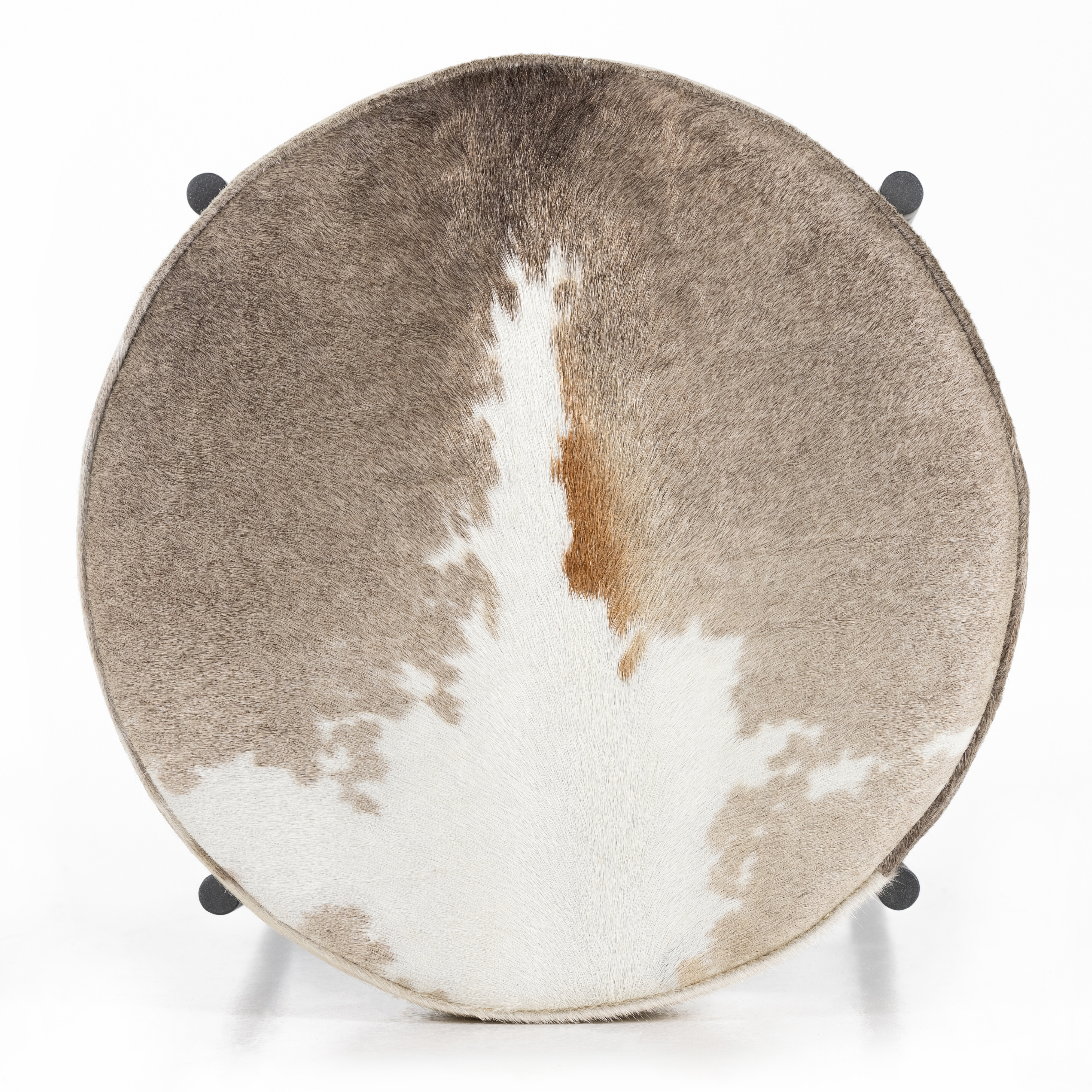 Featuring Nocona Bar + Counter Stool - Speckled Hide by Four Hands at Amethyst Home. The Nocona Speckled Hide Bar and Counter stool is modern minimalist to a T. Slim and airy, gunmetal-finished iron legs form a cradle-style frame for speckled hide seating, perfectly sized for the counter or bar. Each hide will be unique and will vary.
Bar Stool Size: 17.5"W x 17.5"L x 30"HSeat Depth: 15. Amethyst Home provides interior design, new construction, custom furniture, and rugs for the Dallas metro area.