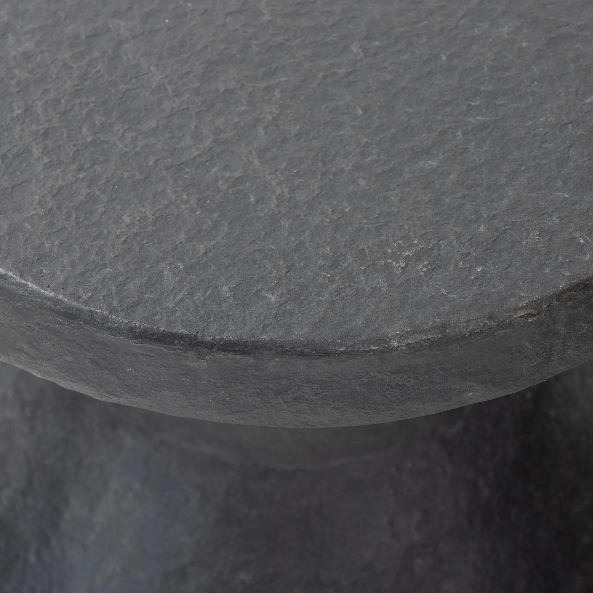 Featuring Odeon Distressed Graphite Concrete End Table by Four Hands at Amethyst Home. With heavy texture and contemporary shaping, an end table of distressed grey concrete can be styled just about anywhere.Collection: ChandlerColors: Distressed Graphite ConcreteMaterials: Concrete Weight: 26.01 lbs. Amethyst Home provides interior design, new home construction design consulting, vintage area rugs, and lighting in the Dallas metro area.