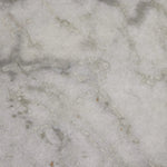 Featuring Odette Antique Belgium Bleach Marble Nightstand by Four Hands at Amethyst Home. Capturing the charm of vintage French storage, this solid mango wood nightstand stands tall with a polished marble top and softened ogee edges. Three spacious drawers are fitted with classic brass-button hardware. Natural marks and cracks are characteristic of the reclaime. Amethyst Home provides interior design, new home construction design consulting, vintage area rugs, and lighting in the Omaha metro area.