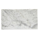 Featuring Odette Antique Belgium Bleach Marble Nightstand by Four Hands at Amethyst Home. Capturing the charm of vintage French storage, this solid mango wood nightstand stands tall with a polished marble top and softened ogee edges. Three spacious drawers are fitted with classic brass-button hardware. Natural marks and cracks are characteristic of the recla. Amethyst Home provides interior design, new home construction design consulting, vintage area rugs, and lighting in the Portland metro area.