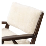 Featuring Papile Cream Shearling Chair by Four Hands at Amethyst Home. A modern take on the vintage school chair, upholstered in plush cream shearling of 100% sheepskin. Perfect as an accent chair or in pairs.Overall Dimensions: 28.25"W x 32"L x 30.25"H
Collection: AshfordColors: Cream Shearling ,Terra Brown NettlewodMaterials: Sheared Sheepskin ,Solid Nettlewood Weight: 30.86 lb. Amethyst Home provides interior design, new construction, custom furniture, and area rugs in the San Diego metro area.