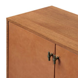 Featuring Posada Leather Small Cabinet by Four Hands at Amethyst Home. Smaller scale cabinetry of amber-finished oak, with door fronts of cognac top-grain leather and inset legs. Perfect for anywhere you need a bit of storage or pair with a large bed for nightstands!
Overall Dimensions: 18.0" L x 35.0 " W x 35.0" H
Collection: BoltonColors: Palermo Cogn. Amethyst Home provides interior design, new home construction design consulting, vintage area rugs, and lighting in the Newport Beach metro area.