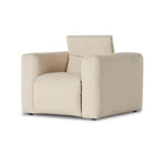 Featuring Radley Antigo Natural Motion Chair by Four Hands at Amethyst Home. A modern take on the classic recliner. Customize your comfort level with the push of hidden buttons with pieces in our Power Motion collection. Recliner chair features wide arms with a medium to supportive sit and seat height. Zero-clearance design means the chair can be placed up ag. Amethyst Home provides interior design, new home construction design consulting, vintage area rugs, and lighting in the Houston metro area.