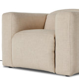 Featuring Radley Antigo Natural Motion Chair by Four Hands at Amethyst Home. A modern take on the classic recliner. Customize your comfort level with the push of hidden buttons with pieces in our Power Motion collection. Recliner chair features wide arms with a medium to supportive sit and seat height. Zero-clearance design means the chair can be placed up agai. Amethyst Home provides interior design, new home construction design consulting, vintage area rugs, and lighting in the Tampa metro area.