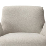 Featuring Reed Crete Pebble Accent Swivel Chair by Four Hands at Amethyst Home. The angular cutouts and tapered sides give this 360-degree swivel a geometric update. A modern take on a retro look, the chair's spring suspension and brushed pebble textile covering make it a truly transitional piece.
Collection: FarrowColors: Crete PebbleMaterials: 100% Polyes. Amethyst Home provides interior design, new home construction design consulting, vintage area rugs, and lighting in the Nashville metro area.