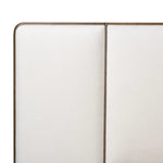 Featuring Regan Crete Ivory Bed by Four Hands at Amethyst Home. A plush, winged headboard adds dramatic scale and inviting comfort to this modern bed. Thick rails and a footboard with a plinth base have a rustic finish.
Queen: 118.25"w x 86.50"d x 55.00"hKing: 134.50"w x 86.50"d x 55.00"h
Collection: BoltonColors: Crete Ivory ,Rustic Fawn ,Rustic Fawn Ven. Amethyst Home provides interior design, new home construction design consulting, vintage area rugs, and lighting in the Los Angeles metro area.