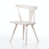 Featuring Ripley Off White Dining Chair by Four Hands at Amethyst Home. This new take on the mid-century Windsor chair, the Ripley Off White Dining Chair has a bowed, sculptural silhouette. The dining chair is done in an off-white finish to highlight the natural grain of weathered oak. The chair is perfect for the mid-century dining room look or that special nook in your home.
Over. Amethyst Home provides interior design, new construction, custom furniture, and rugs for the Kansas City metro area.