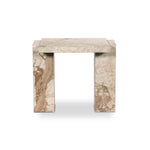 Featuring Romano Desert Taupe Marble End Table by Four Hands at Amethyst Home. Solid marble sheets are laminated to create cubed cradle bases for a thick-cut tabletop. Heavy veining and natural swirls speak to the nature of marble, with each piece being entirely unique.Collection: ElementColors: Desert Taupe MarbleMaterials: Solid Marble Weight: 110.804 lb. Amethyst Home provides interior design, new home construction design consulting, vintage area rugs, and lighting in the Washington metro area.