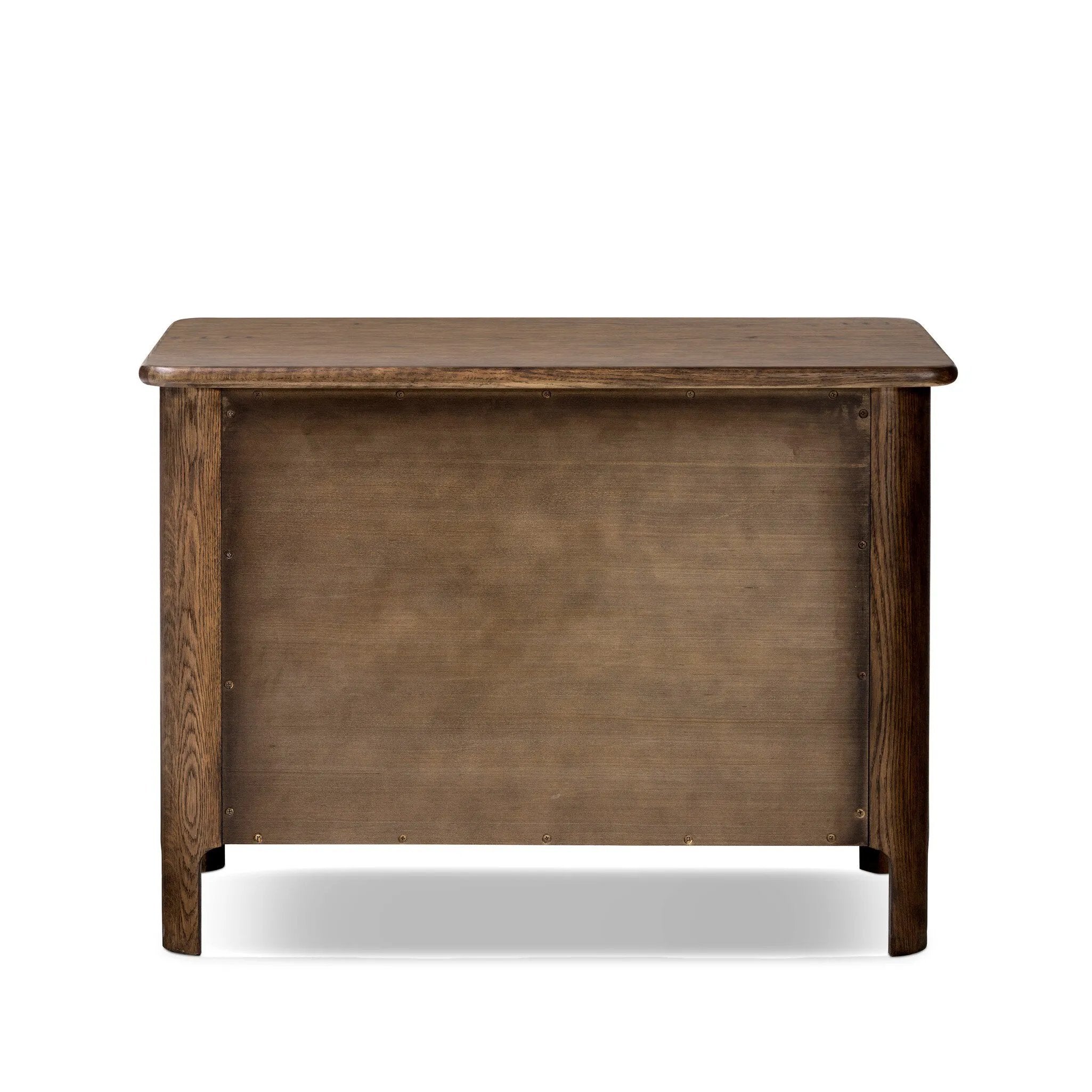 Featuring Russ Aged Oak Nightstand by Four Hands at Amethyst Home. Like an heirloom nightstand with two roomy drawers, this aged oak design has room for it all. Detailed with an overhang surface, carved edges top to bottom, angled legs and oval drawer pulls finished in dark gunmetal.
Collection: BoltonColors: Aged Oak, Aged Oak VeneerMaterials: Solid Oak,. Amethyst Home provides interior design, new home construction design consulting, vintage area rugs, and lighting in the Los Angeles metro area.