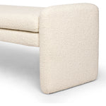 Featuring Serena Durham Cream Accent Bench by Four Hands at Amethyst Home. Cream, boucle-like upholstery covers a long, sophisticated dining bench.Overall Dimensions: 18"W x 70"Lx 19"H
Collection: TownsendColors: Durham CreamMaterials: 61% Polyester, 39% W Weight: 48.5 lbs. Amethyst Home provides interior design, new home construction design consulting, vintage area rugs, and lighting in the Boston metro area.