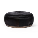 Featuring Sinclair Dark Hair Large Round Ottoman by Four Hands at Amethyst Home. This large, round ottoman of textural hair-on hide brings with it a hip retro vibe as a coffee table or extra seating. Covered in soft and luminous black hair-on hide, which is naturally warm and textural with authentic highlights.
Overall Dimensions: 36"W x 36"L x 14.50"H
Collection: WestgateCol. Amethyst Home provides interior design, new construction, custom furniture, and area rugs in the Newport Beach metro area.