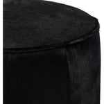 Featuring Sinclair Dark Hair On Hide Round Ottoman by Four Hands at Amethyst Home. This round ottoman can be placed just about anywhere, bringing with it a hip retro vibe. Covered in soft and luminous black hair-on hide, which is naturally warm and textural with authentic highlights.
Overall Dimensions: 22"W x 22"L x 18.50"H
Collection: WestgateColors: Sienna Brown ,Black Hair On Hid. Amethyst Home provides interior design, new construction, custom furniture, and area rugs in the Omaha metro area.