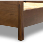 Featuring Sullivan Harbor Sand Bed by Four Hands at Amethyst Home. A simple, heavy wood bed frame with a removable sling cushion in a neutral fabric with blind button tufting. Choose the all-wood look or opt for a softer look with the pillow. The cushion is reinforced at the corners for added durability and easily removed for cleaning.
Collection: PattenColors:. Amethyst Home provides interior design, new home construction design consulting, vintage area rugs, and lighting in the Tampa metro area.