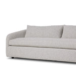 Featuring Topanga Knoll Domino Sofa by Four Hands at Amethyst Home. Textural boucle and angled arms give this sofa a stylish upgrade, while the two-over-one cushion configuration lend a laid-back look. Performance fabric is specially created to withstand spills, stains, high traffic and wear, ensuring long-term comfort and unmatched durability.
Overall Dim. Amethyst Home provides interior design, new home construction design consulting, vintage area rugs, and lighting in the Scottsdale metro area.