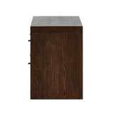 Featuring Torrington Umber Oak Nightstand by Four Hands at Amethyst Home. Straight planks of solid umber oak and veneer encase this spacious dresser for an understated modern look. Deep wood grain adds natural character. Invisible wireless charging for Android and Apple products.
Collection: HamiltonColors: Umber Oak, Umber Oak VeneerMaterials: Resawn Oak, O. Amethyst Home provides interior design, new home construction design consulting, vintage area rugs, and lighting in the Portland metro area.