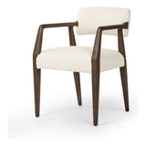 Featuring Tyler Sheepskin Natural Dining Armchair by Four Hands at Amethyst Home. An angular distressed oak frame holds a cushioned seat and back. Upholstered in a soft and subtly fluffy faux shearling.
Collection: AbbottColors: Burnt Oak ,Sheepskin NaturalMaterials: Solid Oak ,100% PolyesterOverall Dimensions: 22"W x 24"L x 30.75"H Weight: 17.2 lbsSeat Depth: 19.50"Seat Height: 2. Amethyst Home provides interior design, new construction, custom furniture, and area rugs in the Monterey metro area.