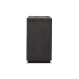 Featuring Warby Worn Black Oak 6 Drawer Dresser by Four Hands at Amethyst Home. Black-finished oak shapes a streamlined box-style dresser, with lap joint corners for a detail-driven touch.
Overall Dimensions: 18.0" L x 75.0 " W x 32.0" H
Collection: BennettColors: Worn Black Oak, Worn Black VeneerMaterials: Solid Oak, Thick Oak VeneerWeight: 308.2 lbs. Amethyst Home provides interior design, new home construction design consulting, vintage area rugs, and lighting in the Portland metro area.