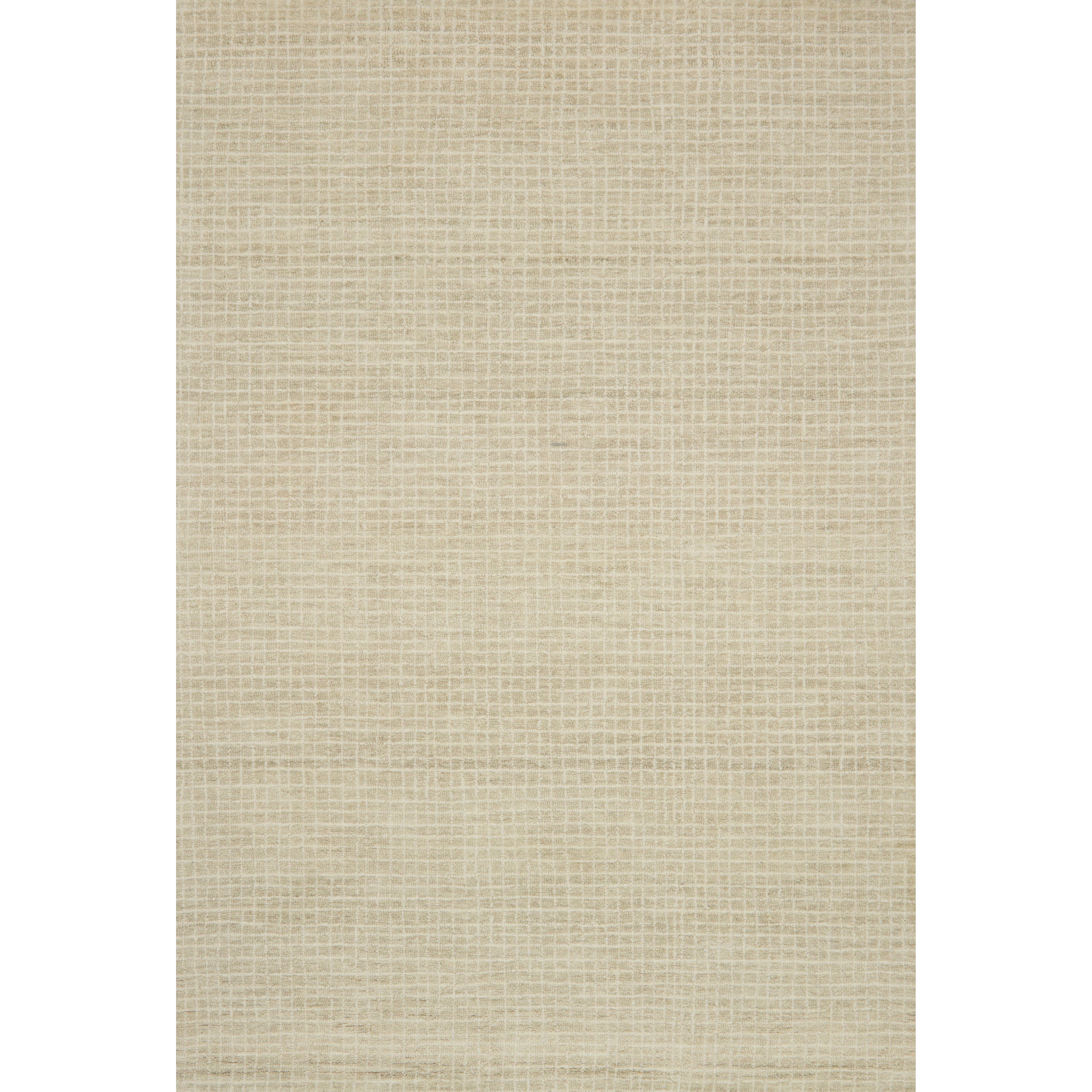 Featuring Giana Antique Ivory Rug by Loloi at Amethyst Home. Inspired by textural watercolors, the Giana Antique Ivory Area Rug combines a relaxed grid with soft variations of cream and ivory for an effortless and sophisticated look. Each area rug is hooked of 100% wool by artisans for a beautiful textural layer to your home. The soft textures of this are.  Amethyst Home provides interior design, new home construction design consulting, vintage area rugs, and lighting in the Alpharetta metro area.
