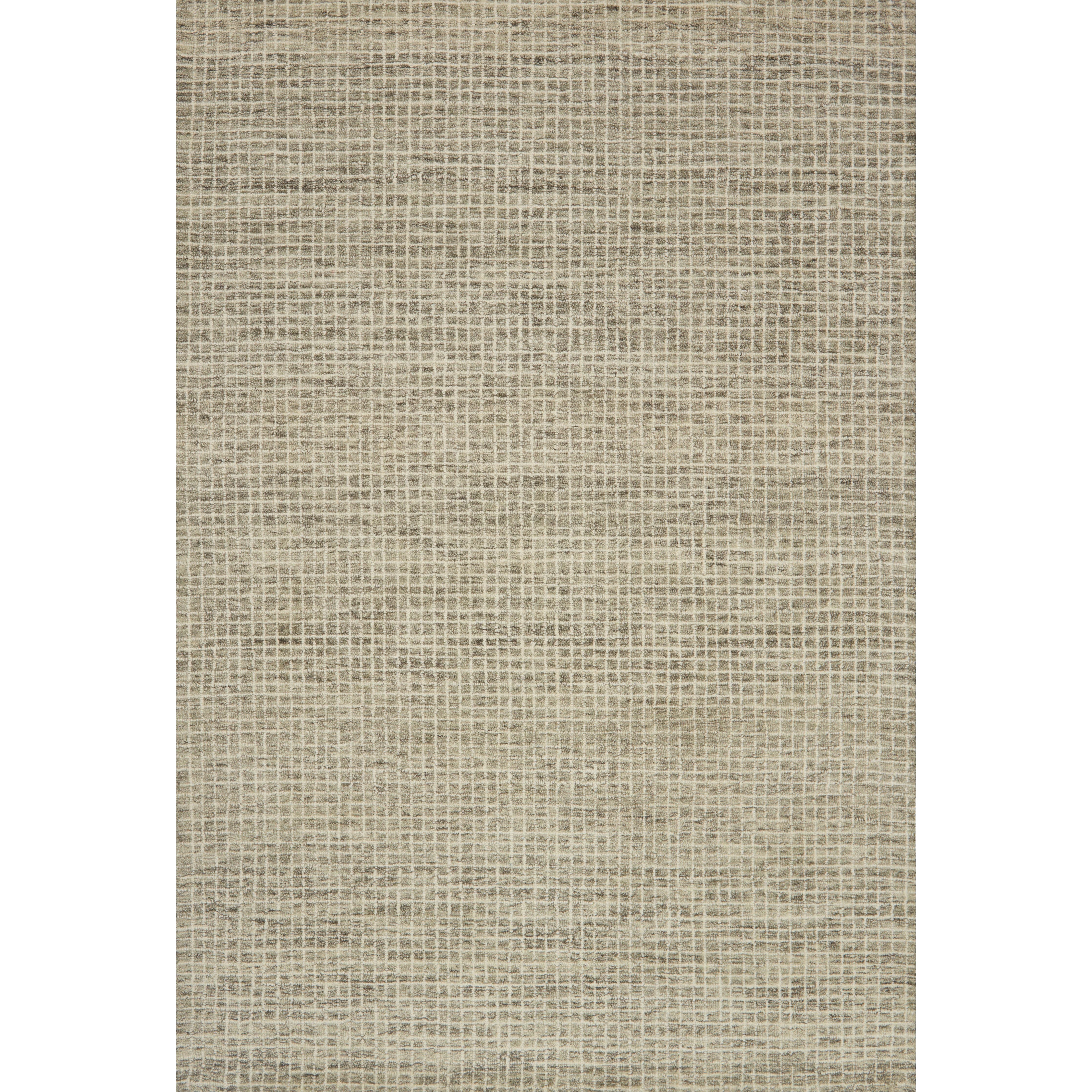 Featuring Giana Granite Rug by Loloi at Amethyst Home. Inspired by textural watercolors, the Giana Granite Area Rug combines a relaxed grid with soft variations of cream and beige for an effortless and sophisticated look. Each area rug is hooked of 100% wool by artisans for a beautiful textural layer to your home. The soft textures of this area rug bring warmt.  Amethyst Home provides interior design, new home construction design consulting, vintage area rugs, and lighting in the Miami metro area.