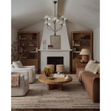 Featuring Amber Lewis x Loloi Libby Natural / Granite Hand-Knotted Rug by Loloi at Amethyst Home. The Libby Collection is a modern Moroccan-style area rug with a super chunky, hand-knotted pile, designed by Amber Lewis x Loloi. This collection includes designs with broken stripes, tiled geometrics, and block print motifs that add easy dimension to living rooms, bedrooms, and more. L. Amethyst Home provides interior design, new construction, custom furniture, and area rugs in the Dallas metro area.