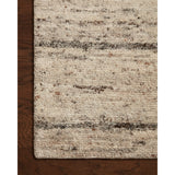 Featuring Amber Lewis x Loloi Libby Natural / Granite Hand-Knotted Rug by Loloi at Amethyst Home. The Libby Collection is a modern Moroccan-style area rug with a super chunky, hand-knotted pile, designed by Amber Lewis x Loloi. This collection includes designs with broken stripes, tiled geometrics, and block print motifs that add easy dimension to living rooms, bedrooms, and more. . Amethyst Home provides interior design, new construction, custom furniture, and area rugs in the Houston metro area.