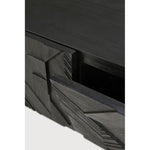 Featuring Graphic TV Cupboard by Ethnicraft at Amethyst Home. In his quest to add movement to the surface, our designer Alain van Havre started layering and combining triangular shapes. Before he knew it, he had created an interesting composition out of teak. Originally used for our popular Teak Graphic sideboard, the pattern now translates perfectly to a new TV cupboard.
This Graphic TV cu. Amethyst Home provides interior design services, furniture, rugs, and lighting in the Calabasas metro area.