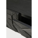 Featuring Graphic TV Cupboard by Ethnicraft at Amethyst Home. In his quest to add movement to the surface, our designer Alain van Havre started layering and combining triangular shapes. Before he knew it, he had created an interesting composition out of teak. Originally used for our popular Teak Graphic sideboard, the pattern now translates perfectly to a new TV cupboard.
This Graphic TV cu. Amethyst Home provides interior design services, furniture, rugs, and lighting in the Calabasas metro area.