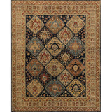 Featuring Heirloom Navy / Multi Hand-Knotted Rug by Loloi at Amethyst Home. Bring a touch of antiqued beauty into your home with our Heirloom collection. This 100% wool collection tastefully honors the art of hand knotted rugs from India. Heirloom evokes a sense of unique sophistication with its traditional Serapi rug color palettes and vintage design.
Han.  Amethyst Home provides interior design, new home construction design consulting, vintage area rugs, and lighting in the San Diego metro area.