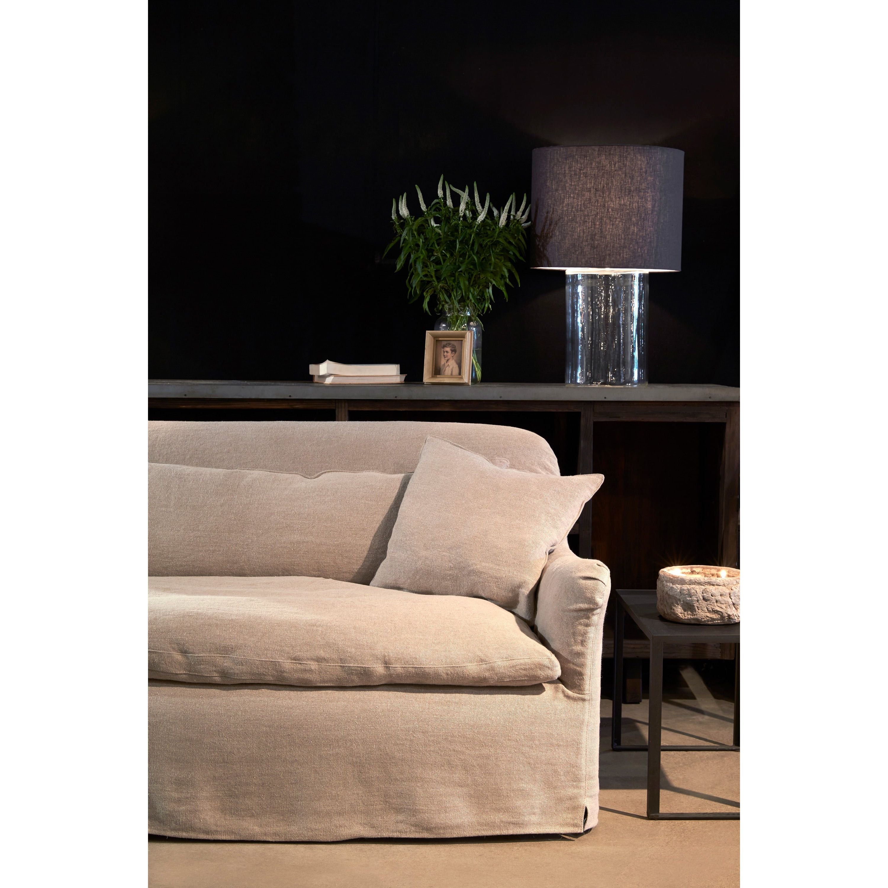 Featuring Hazel Sofa Family by Cisco Brothers at Amethyst Home. With pleats on the arms and a comfortable bench seat, the Hazel Sofa Family by Cisco Brothers effortlessly combines style and serenity. This sofa is guaranteed to make your living room look comfortable and cozy. Ideal spot to catch a breath during your weekday rush, or to enjoy a movie maratho. Amethyst Home provides interior design, new home construction design consulting, vintage area rugs, and lighting in the Nashville metro area.