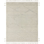 Featuring Iman Ivory / Light Grey Hand-Knotted Rug by Loloi at Amethyst Home. A new take on Moroccan style rugs, theIman Ivory/Light Grey Area Rug is hand knotted of wool and cotton by skilled artisans in India. The surface features linear and braided details, creating tonal variations that make each piece unique. Plus, each design is finished with playful fr.  Amethyst Home provides interior design, new home construction design consulting, vintage area rugs, and lighting in the Dallas metro area.