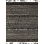 Featuring Iman Grey/Multi Hand-Knotted Rug by Loloi at Amethyst Home. A new take on Moroccan style rugs, the Iman Collection is hand-knotted of 100% wool pile by skilled artisans in India. The surface features linear and braided details, creating tonal variations that make each piece unique. Plus, each design is finished with playful fringe.
Hand Knotted1.  Amethyst Home provides interior design, new home construction design consulting, vintage area rugs, and lighting in the Alpharetta metro area.