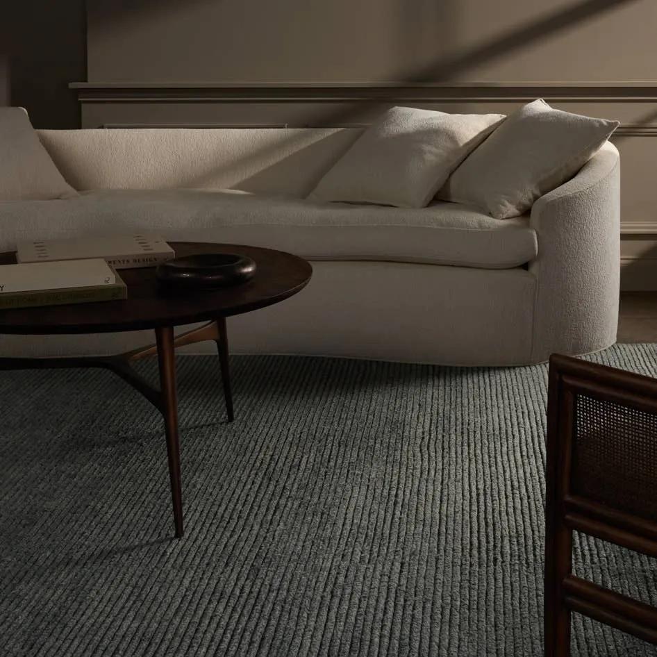 Featuring Aion Atropos Hand-Knotted Rug by Jaipur Living at Amethyst Home. Indulge in the Aion Atropos, where the extraordinary softness of Cashmere meets the enduring durability and resilience of New Zealand Wool. The longer length of New Zealand wool fibers contributes to the strength of this artfully finished product. Crafted to redefine sophistication,. Amethyst Home provides interior design, new home construction design consulting, vintage area rugs, and lighting in the Alpharetta metro area.