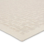 Featuring Continuum Axiom Rug by Jaipur Living at Amethyst Home. The Continuum collection brings the classic sisal look to outdoor spaces and high-traffic indoor areas. The soft Axiom design features an abstract, geometric pattern with cream high-low pile for added dimension. The polypropylene fibers are stain and water resistant for an easy-care accent p. Amethyst Home provides interior design, new home construction design consulting, vintage area rugs, and lighting in the Kansas City metro area.