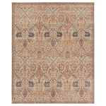Featuring Eden Solanine Hand-Knotted Rug by Jaipur Living at Amethyst Home. The Eden collection pairs fresh, vibrant colors with provincial Persian motifs for the perfect blend of new and time-honored. This hand-knotted wool rug features a hand-sheared quality that lends the design a perfectly vintage and a lovingly worn look. The earthy tones of the Solanine rug provide an inv. Amethyst Home provides interior design, new construction, custom furniture, and area rugs in the Los Angeles metro area.