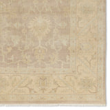 Featuring Eloquent Cream Verity Hand-Knotted Rug by Jaipur Living at Amethyst Home. The Eloquent collection emanates traditional elegance, lending a soft and serene look to transitional homes. The Verity area rug features a faded Oushak design in blue, gray, and green tones. This hand-knotted wool and viscose rug grounds living spaces with a classic, earthy look. Crafted of durabl. Amethyst Home provides interior design, new construction, custom furniture, and area rugs in the Portland metro area.
