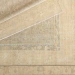 Featuring Eloquent Cream Verity Hand-Knotted Rug by Jaipur Living at Amethyst Home. The Eloquent collection emanates traditional elegance, lending a soft and serene look to transitional homes. The Verity area rug features a faded Oushak design cream, gray, and light sage tones. This hand-knotted wool and viscose rug grounds living spaces with a classic, earthy look. Crafted o. Amethyst Home provides interior design, new construction, custom furniture, and area rugs in the Newport Beach metro area.