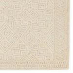 Featuring Farryn Ecco Rug by Jaipur Living at Amethyst Home. The Farryn Eccos boasts masterfully hand-tufted designs with stunning detail and versatile colorways. The Silva rug features a tribal-inspired, intricate geometric design in warm hues of tan and light gray. This transitional design is crafted of durable wool and complements a variety of styles, f. Amethyst Home provides interior design, new home construction design consulting, vintage area rugs, and lighting in the Washington metro area.