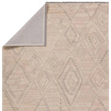 Featuring Hadi Anisah Rug by Jaipur Living at Amethyst Home. The hand-tufted Hadi Anisah introduces fresh looks inspired by modern Moroccan patterns and neutral colorways. The Anisah design features a trellis with geometric detailing, encompassing North African styles in cream and gray hues. Short, gray fringe and 100% wool pile adds to the global appeal. T. Amethyst Home provides interior design, new home construction design consulting, vintage area rugs, and lighting in the San Diego metro area.