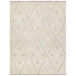 Featuring Hadi Ismael Rug by Jaipur Living at Amethyst Home. The hand-tufted Hadi Ismael introduces fresh looks inspired by modern Moroccan patterns and neutral colorways. The Ismael design features overlapping stripes in cream and gray hues. Short, gray fringe and 100% wool pile adds to the global appeal. This rug is naturally stain-resistant and works best in. Amethyst Home provides interior design, new home construction design consulting, vintage area rugs, and lighting in the Miami metro area.