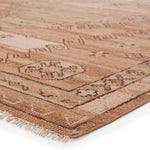 Featuring Jinsen Ziba Hand-Knotted Rug by Jaipur Living at Amethyst Home. The hand-knotted Jinsen Ziba features a fresh incarnation of the vintage Turkish textile look. Classic in pattern and modern in color, the Ziba rug boasts a dusty desert color palette and distinct dye-lot details. This artisan-crafted rug is made of hand-carded wool and has a low, durabl. Amethyst Home provides interior design, new home construction design consulting, vintage area rugs, and lighting in the Dallas metro area.