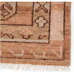 Featuring Jinsen Ziba Hand-Knotted Rug by Jaipur Living at Amethyst Home. The hand-knotted Jinsen Ziba features a fresh incarnation of the vintage Turkish textile look. Classic in pattern and modern in color, the Ziba rug boasts a dusty desert color palette and distinct dye-lot details. This artisan-crafted rug is made of hand-carded wool and has a low, du. Amethyst Home provides interior design, new home construction design consulting, vintage area rugs, and lighting in the Washington metro area.