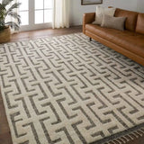 Featuring Keoka Semra Rug by Jaipur Living at Amethyst Home. The Keoka Semra Rug boasts a fresh take on classic Afghani hand-knotted textiles. In rich, grounding tones of gray and ivory, the stylish contrast of the rug anchors room with bold yet neutral appeal. The texture-rich wool pile features a ribbed construction that lends unique linear details to the grounding solid design. Braided. Amethyst Home provides interior design services, furniture, rugs, and lighting in the Kansas City metro area.