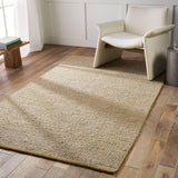 Featuring Laylani Murrel Rug by Jaipur Living at Amethyst Home. Simple and serene, the Laylani Murrel features handwoven natural fiber designs with tonal variation through the solid, chunky weave. The Murrel rug features a 100% jute make in an organic golden-brown colorway. A tightly woven border creates a beautiful finishing touch on this global accent piece. Amethyst Home provides interior design, new home construction design consulting, vintage area rugs, and lighting in the Houston metro area.