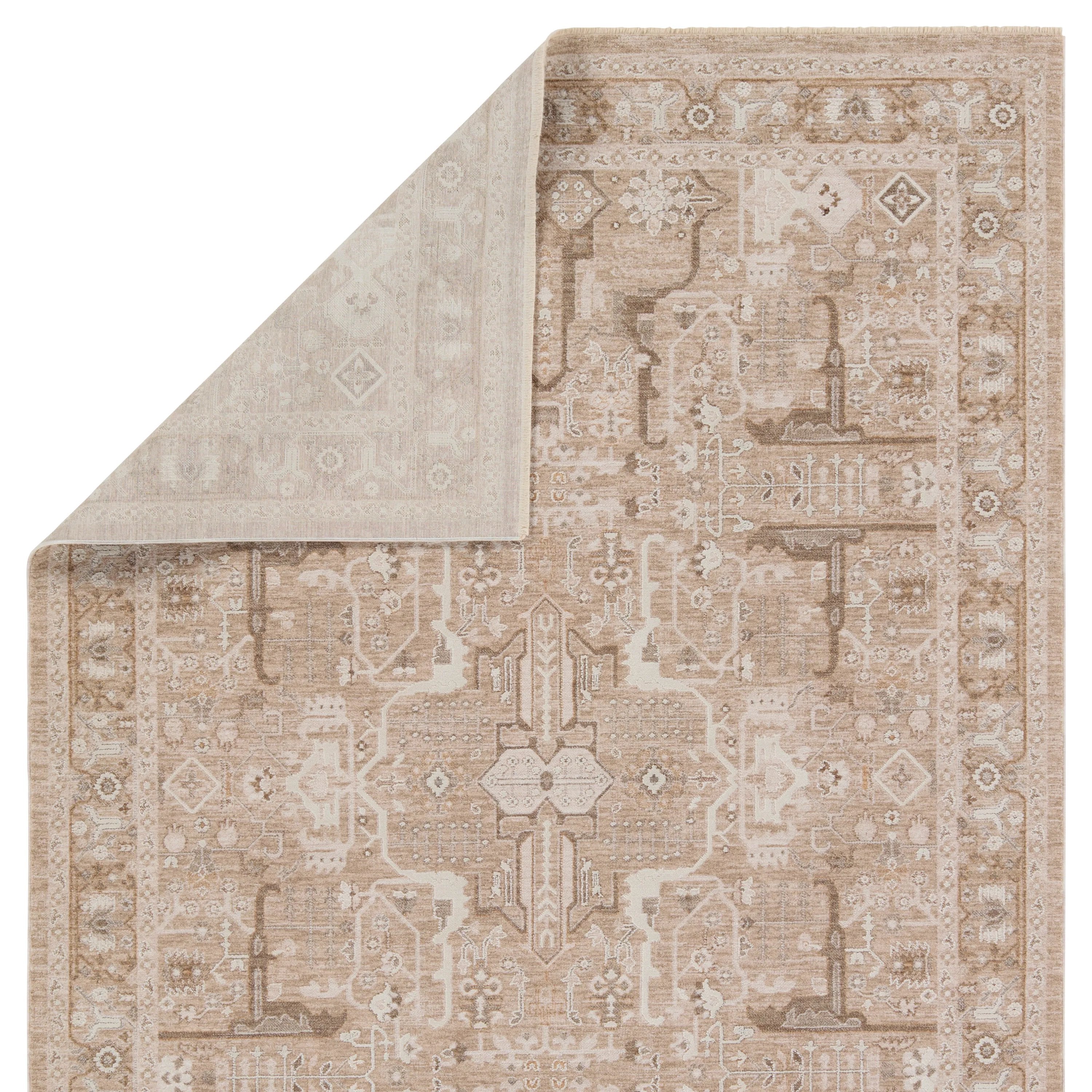Featuring Lilit Beige Lechmere Rug by Jaipur Living at Amethyst Home. With its neutral colorways and tree of life pattern inspiration, the Lilit collection is reminiscent of the traditional Persian designs found on distant travels, but with an easy-to-decorate and contemporary twist. The Lechmere design features a traditional tree of life pattern with geometric. Amethyst Home provides interior design, new home construction design consulting, vintage area rugs, and lighting in the Miami metro area.