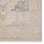Featuring Lumal Pasain Rug by Jaipur Living at Amethyst Home. Distressed, vintage designs offer an elevated tone for the Lumal Collection. The Pasin rug features an updated traditional inspired medallion and multiple floral borders in tones of navy, light green, cream, gray, and tan. This machine washable rug is stain resistant and easy to clean, perfect f. Amethyst Home provides interior design, new home construction design consulting, vintage area rugs, and lighting in the Alpharetta metro area.