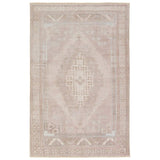 Featuring Lumal Orame Rug by Jaipur Living at Amethyst Home. Distressed, vintage designs offer an elevated tone for the Lumal Collection. The Orame rug features a Southwestern-inspired medallion, geometric border, and intricate detailing in tones of mauve, light blue, brown, and cream. This machine washable rug is stain resistant and easy to clean, perfect for . Amethyst Home provides interior design, new home construction design consulting, vintage area rugs, and lighting in the Miami metro area.